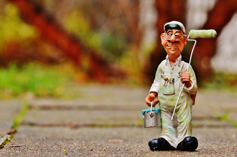 casual clothing, toy, portrait, work, ink roller, transportation, cute, roll, painter, painter working, selective, one person, 5K, focus, nature, boys