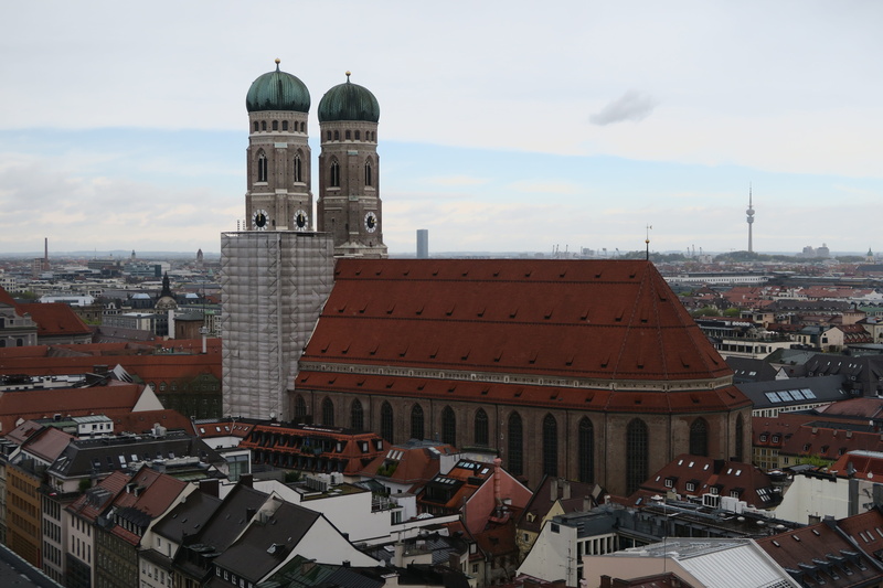 high, nature, cityscape, roofs, spirituality, dome, religion, homes, 5K, renovate, place of worship, tower, history, belief, Towers, outdoors, scaffold