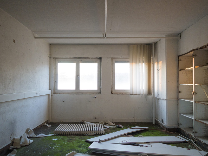 window, ladder, absence, empty, obsolete, run-down, home improvement, no people, abandoned, 4K, bad condition, sunset, floor, built structure, home interior