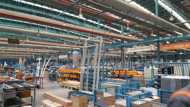 production line, technology, architecture, industry, automated, alloy, manufacturing, machinery, steel, manufacturing equipment, industrial equipment, modern