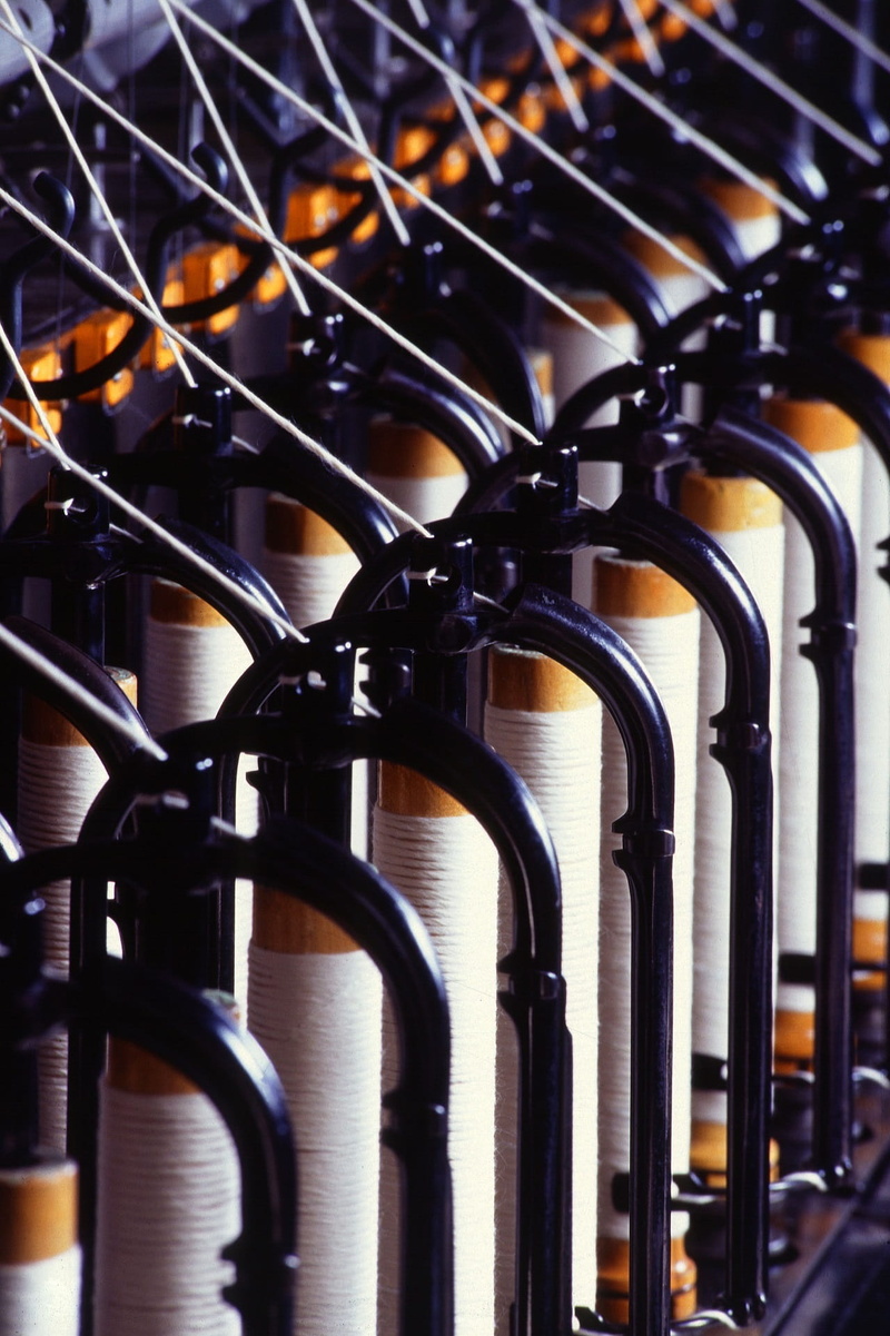 threads, equipment, backgrounds, in a row, yarn, Cotton Fiber, Spooling, sewing, metal, business, technology, close, complexity, textile, no people, focus on foreground