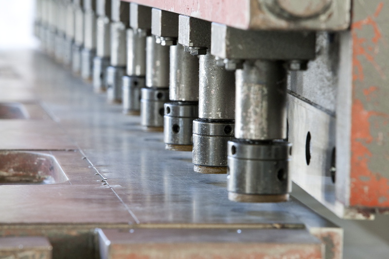 automated, in a row, order, group, processing, work tool, metal, alloy, technology, cutting, selective focus, group of objects, science, transportation