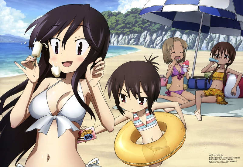 1080P, Tooru Ichii, A Channel, Yuuko Nishi, Run Momoki, Anime, Nagisa Tennouji