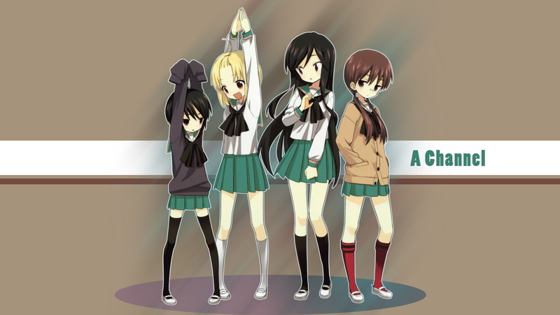1080P, Nagisa Tennouji, Yuuko Nishi, A Channel, Tooru Ichii, Anime, Run Momoki