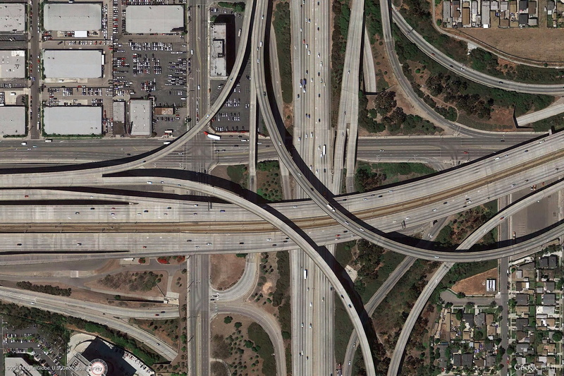 city, urban, Earth, 720P, landscape, way, aerial view