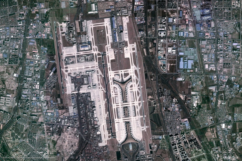 urban, airport, 720P, aerial view, city, landscape, Earth