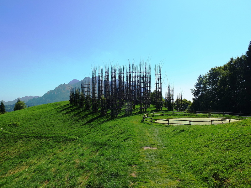 oltre il colle, growth, green color, day, outdoors, landscape, grass, sky, lombardy, copy space, tranquility, no people, green, foliage, mountain, environment