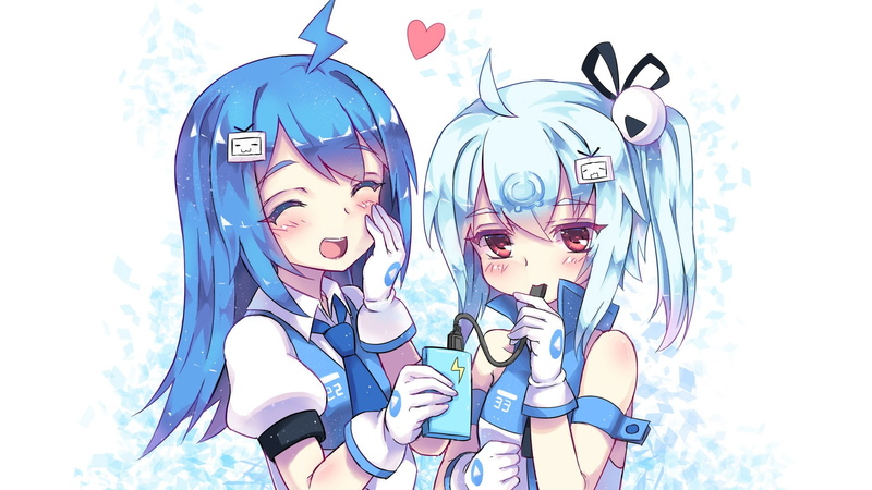 1080P, anime girls, bilibili