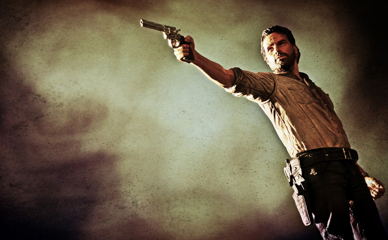 toy, Colt Python, The Walking Dead, Andrew Lincoln, 1080P, Rick Grimes, .357 Magnum