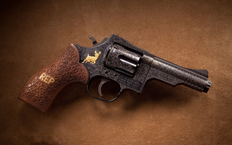 d, wesson, magnum, 2K, brown, gun, picture, revolver, old, black, ornate, army