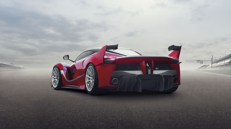 sport, land vehicle, nature, wheel, supercar, FXX K, outdoors, track and field, competition, Ferrari, car, speed, 2K, success, cloud - sky, sports, racecar