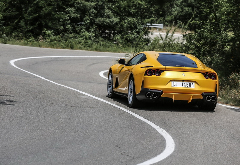 day, taxi, 812, yellow, ferrari, city, marking, motor vehicle, land vehicle, mode of transportation, street, road, outdoors, yellow taxi, symbol, sign