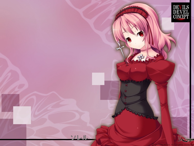 human representation, pink color, fashion, dress, female likeness, devils, red, girl, table, creativity, indoors, celebration, devel, male likeness