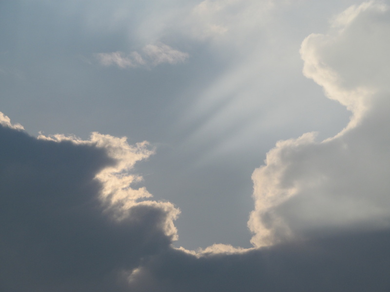 lichtspiel, tranquility, low angle view, dramatic sky, wolkenspiel, nature, wind, lichtreflex, softness, scenics - nature, cloudscape, beauty in nature