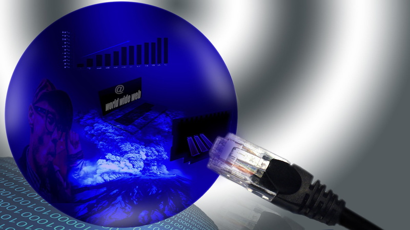 communication, indoors, 1080P, studio shot, network, networking, wireless technology, data, twitter, globe, near, internet, blue, human body part, ethernet