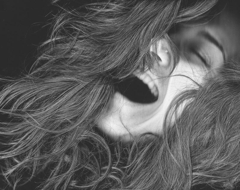 looking, scanner, human face, obscured face, Monochrome, scanograph, body part, selfie, lifestyles, mouth open, young women, indoors, real people, Portrait