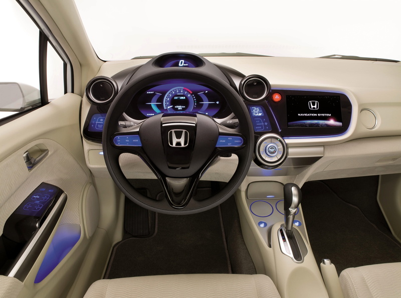 4K, 4k, interior, Honda Insight Concept
