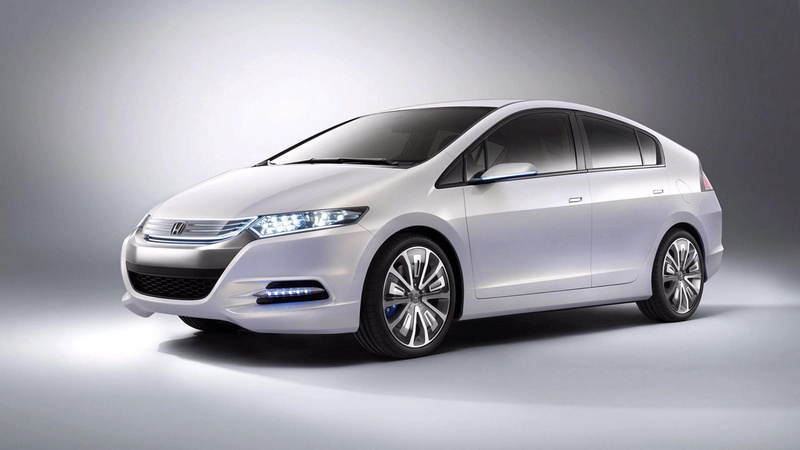 white, honda insight, sedan, honda, 1920x1080, 1080P, insight, cars