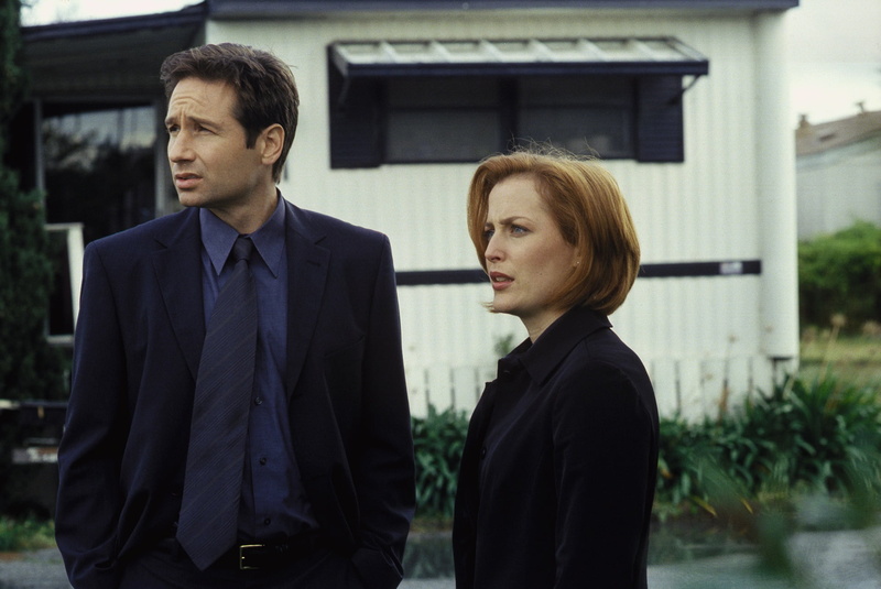 1080P, the series, The X-Files, Dana, Малдер, Скалли, Fox, Classified material