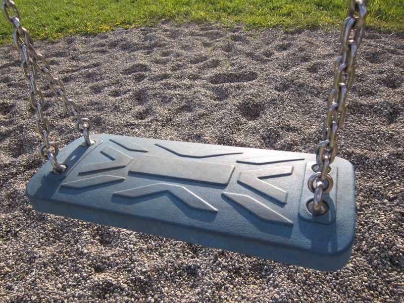 park - man made space, play, empty, kids rocking, sand, land, field, playground, metal, park, outdoor play equipment, 4K, high angle view, day, childrens playground
