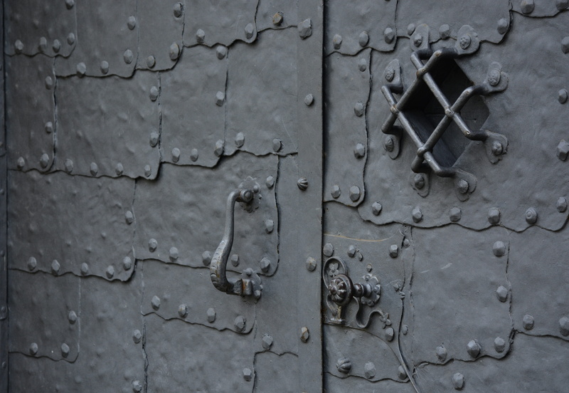 entrance, fixed, old, sure, backgrounds, textured, wall - building feature, sign, outdoors, coburg, pattern, gray, luther, door, weathered, no people, architecture