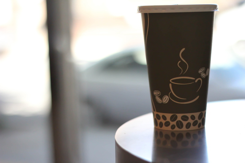 focus on foreground, indoors, break, mug, no people, drink, table, metal, refreshment, places, 5K, lifestyle, pattern, business, united states, new york