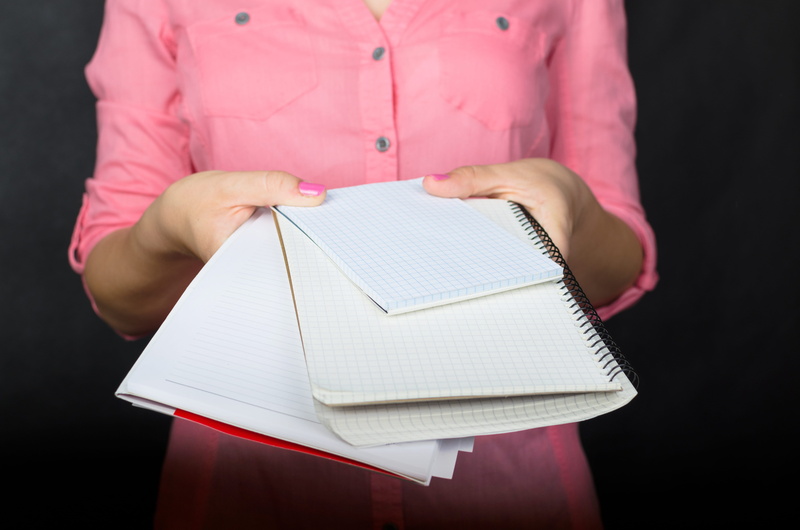 empty, female, box - container, businesswoman, book bindings, mockup, presentation, education, publication, learn, document, pink color, close-up, 5K