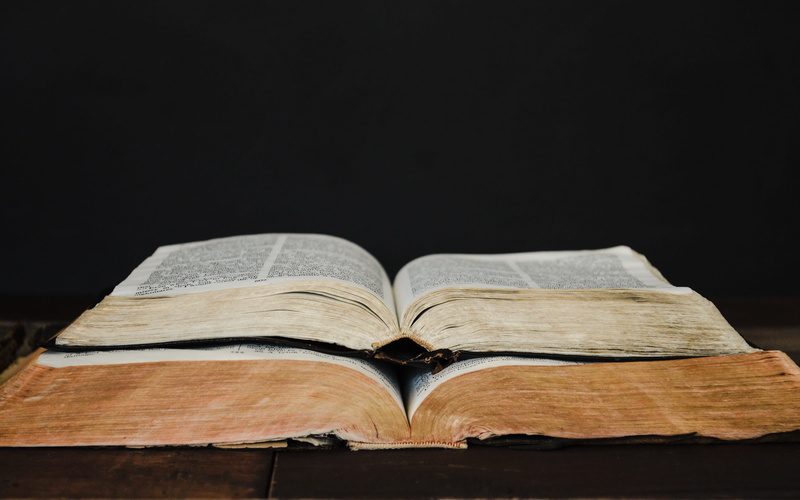 old, black background, background, desktop, bible, publication, 4K, literature, page, still life, book, studio shot, paper, library, no people, book bindings