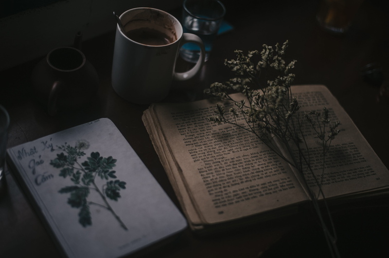 coffee, mug, page, still life, crockery, cup, book series, 4K, white, indoors, text, education, flowers, book, knowledge, flower, no people, communication