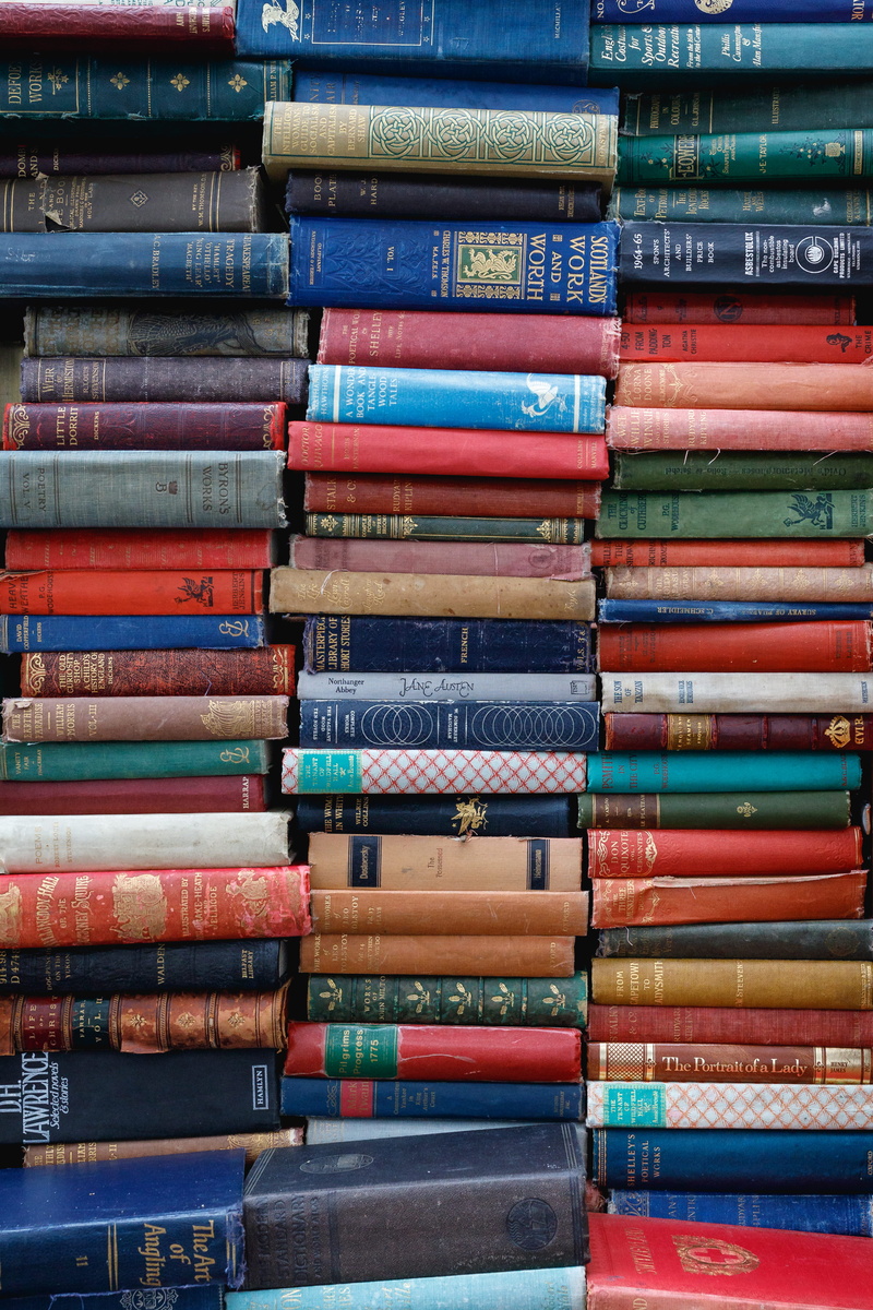 indoors, for sale, in a row, assorted, close-up, large group of objects, book, full frame, 5K, order, backgrounds, lot, still life, no people, title, arrangement