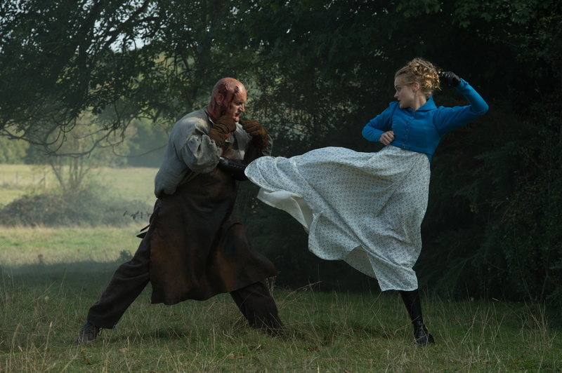positive emotion, pride and prejudice and zombies, emotion, adult, plant, 4K, females, people, father, mature adult, nature, grass, child, two people