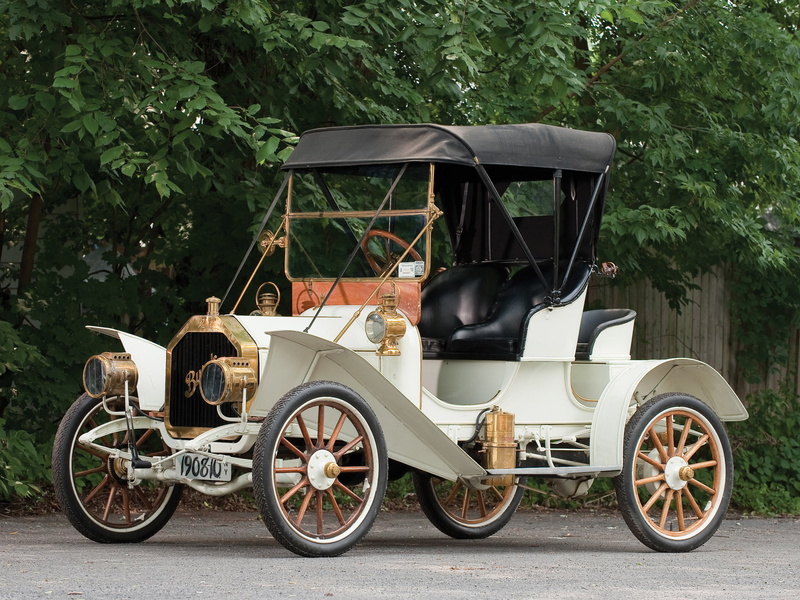 retro, luxury, model 10, 1908, buick, touring, runabout, 1080P