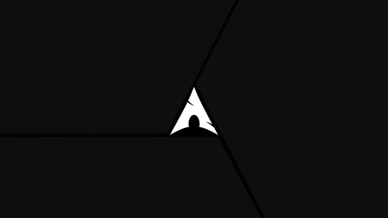 minimalism, Arch Linux, 1080P, digital art, Linux