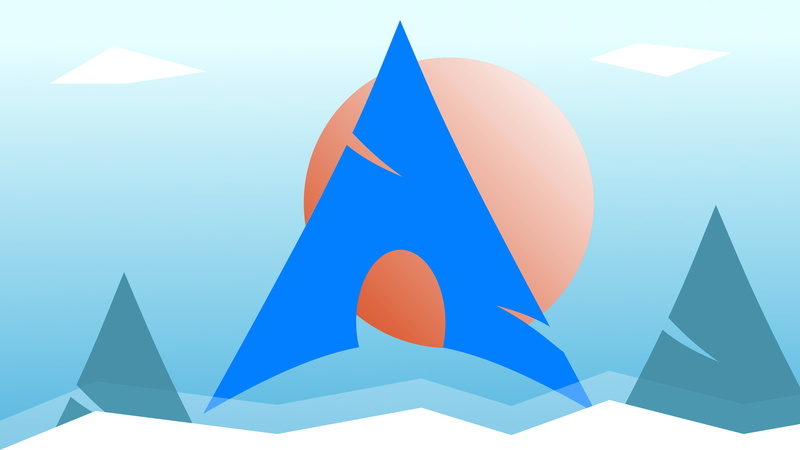 Logo, 4K, Arch Linux, 4K