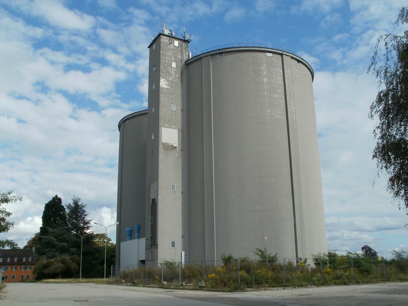 storage, production, food, waghaeusel, outdoors, industrial building, 1080P, sky, tree, building, refinery, cloud - sky, day, fuel and power generation