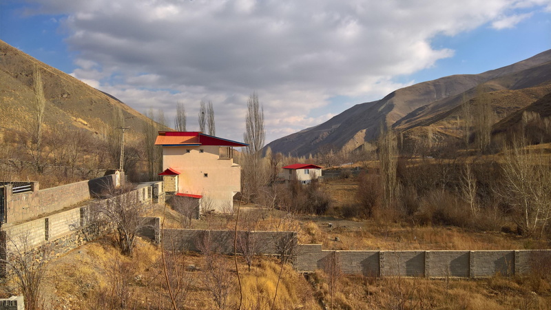 environment, house, nature, mountain range, cloud, iran, landscape, home, sky, damavand, village, 4K, scenics - nature, architecture, industry, day, land