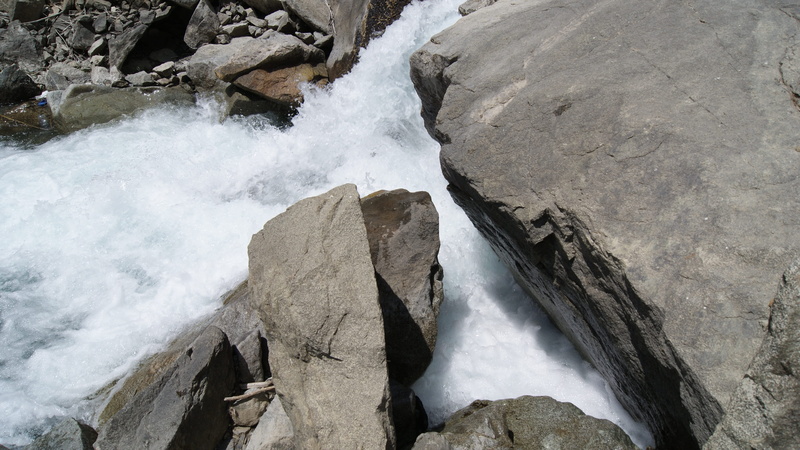flowing water, long exposure, river, 4K, flowing, scenics - nature, rock - object, power in nature, day, land, outdoors, beauty in nature, non-urban scene
