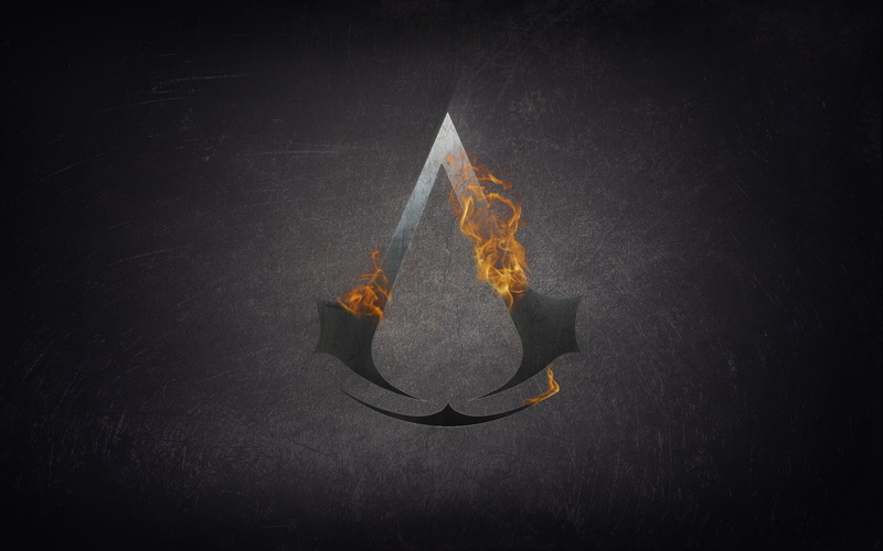 symbol, logos, fire, assassin, 1080P, creed, assassins
