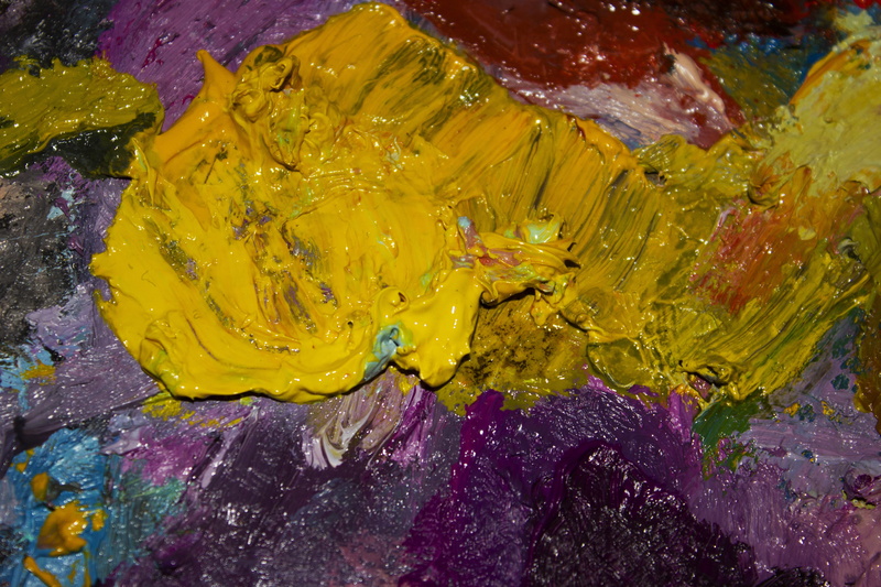 creativity, directly above, solid, painting, creator, full frame, watercolor, canvas, water, no people, artist, for design, bright, rock - object, no one