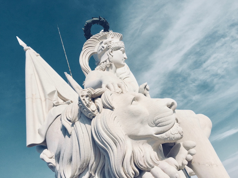 nature, cloud - sky, monument, history, water, cullture, statue, man, architecture, the past, sky, angel, grey, art and craft, outdoors, trend, photo, life