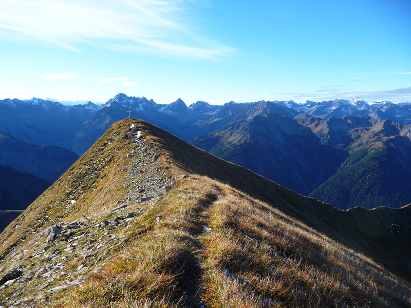 no people, mountain peak, idyllic, land, day, mountain, sky, 2K, remote, bschlaber kreuzspitze, mountain range, alps, non-urban scene, tranquil scene