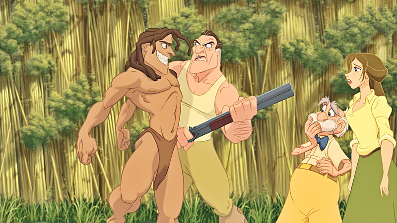 animation, tarzan, family, action, adventure, 4K