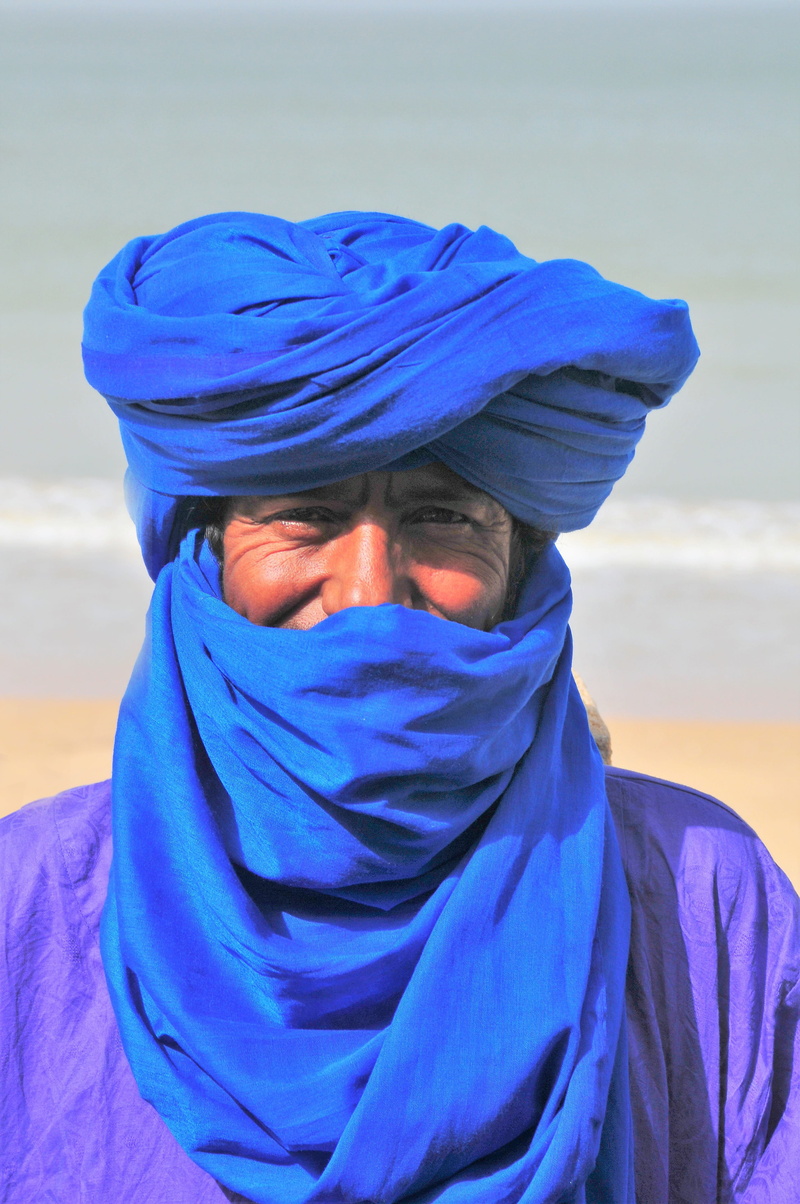 headshot, 4K, wild, blue, women, touareg, day, adult, senegal, majestic, clothing, leisure activity, lifestyles, land, sky, close-up, focus on foreground