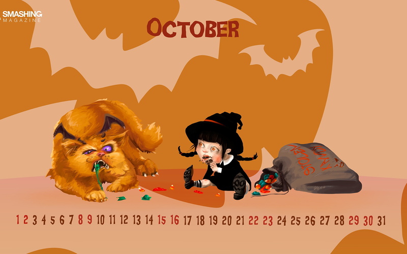 text, mammal, digital composite, calendar, child, pets, omnomnom, lion - feline, elephant, one animal, october, domestic, creativity, childhood