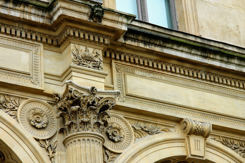 representation, carving, travel destinations, louvre, craft, art nouveau, paris, ornament, france, city, tree, facade, art and craft, built structure, statue