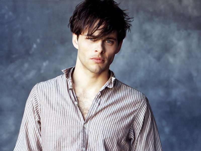 fashion, blue background, modern, adult, people, james marsden, handsome, s, photo shoot, gray, thinking, stylish, cool, brown Hair, looking At Camera