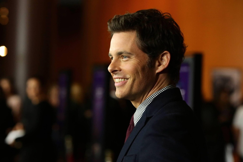 young adult, smile, actor, one person, black, young men, 1080P, suit, s, men, tuxedo, james marsden, jacket, formalwear, profile, cheerful, business, emotion