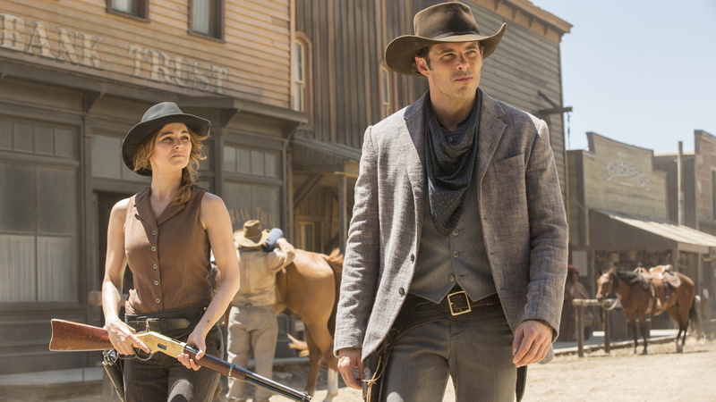 Novakovic, building exterior, front view, Westworld, couple - relationship, k, three quarter length, clothing, standing, adult, mature men, Bojana, young men