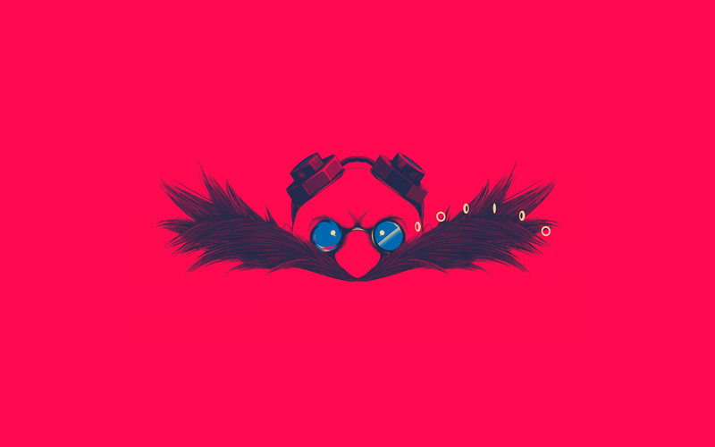 Doctor Robotnik, Sonic, Sonic the Hedgehog, Minimalist, 1080P