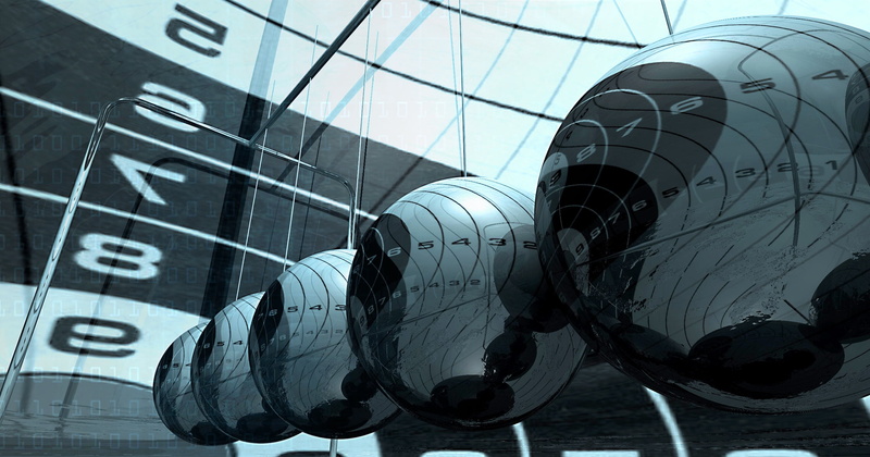 outdoors, graphic, 2K, modern, sphere, digital, technology, visualization, photography, reflection, city, aerospace industry, neutons, balls, cradle, 3d visualization